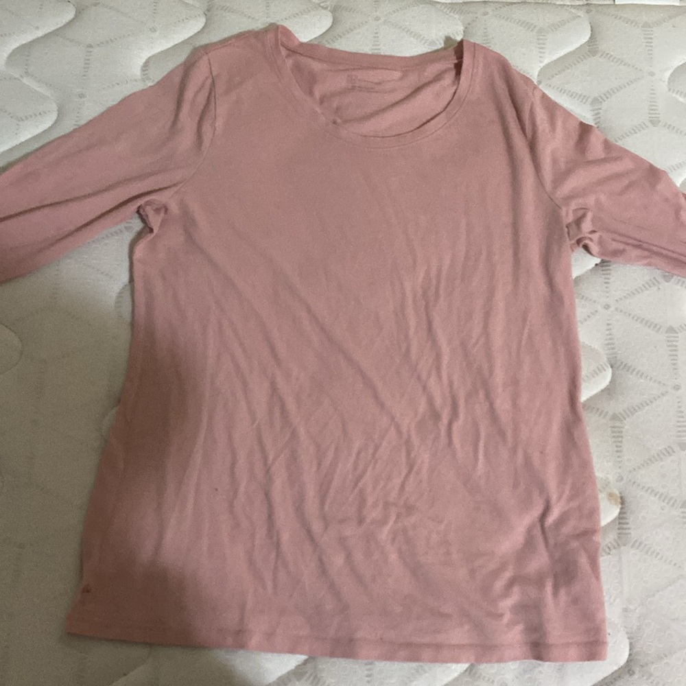 Light pink long sleeve shirt, teens/adults